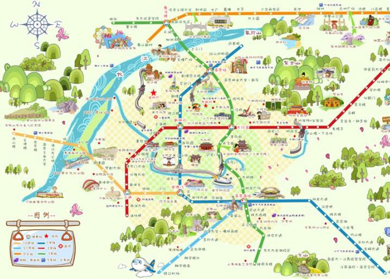 手抄报里的旅游线路图：传统vs未来，2026年跟团游的核心差异